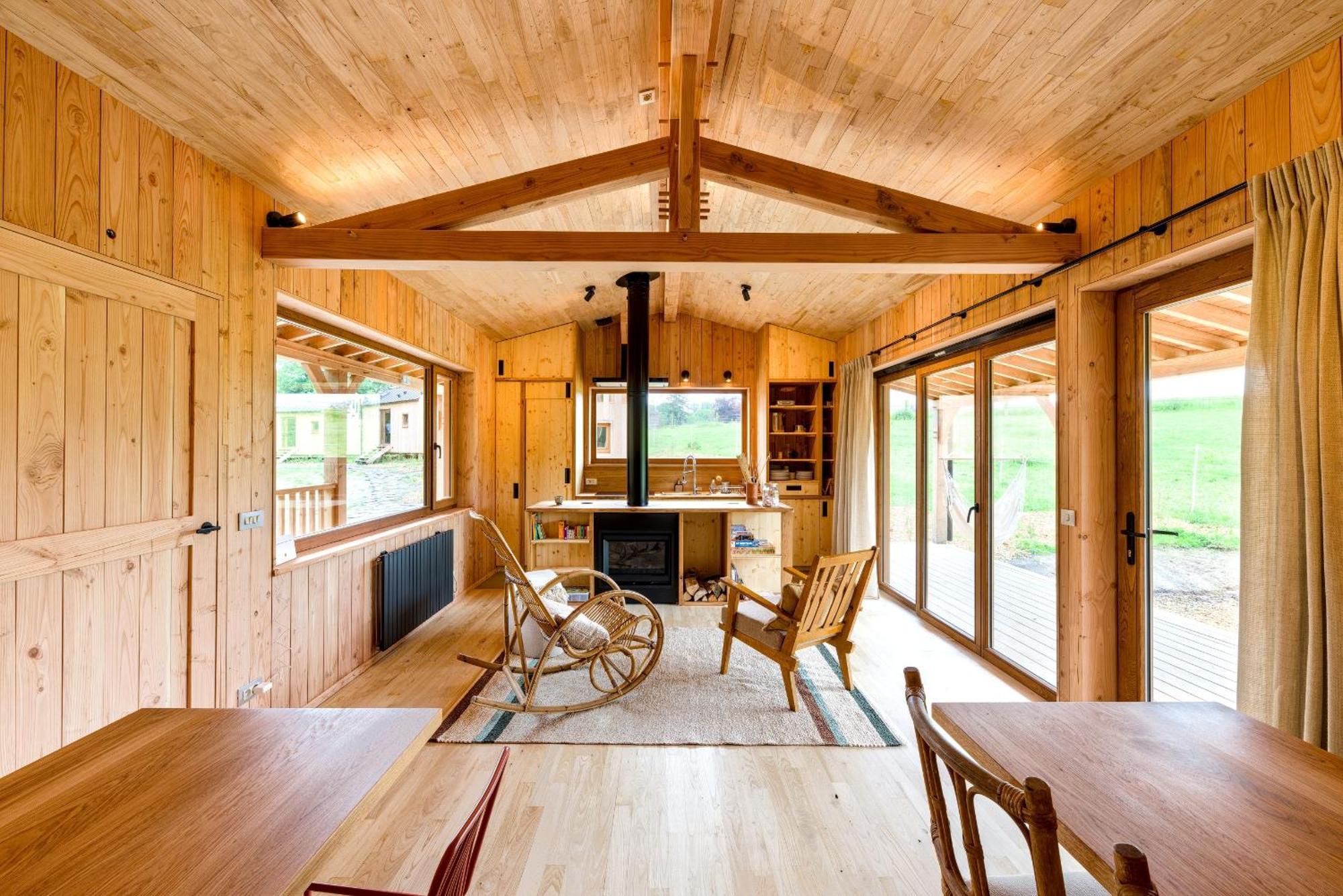 Les Cabanes Champetres - Le Domaine Des Trois Tilleuls Villers-la-Ville 外观 照片