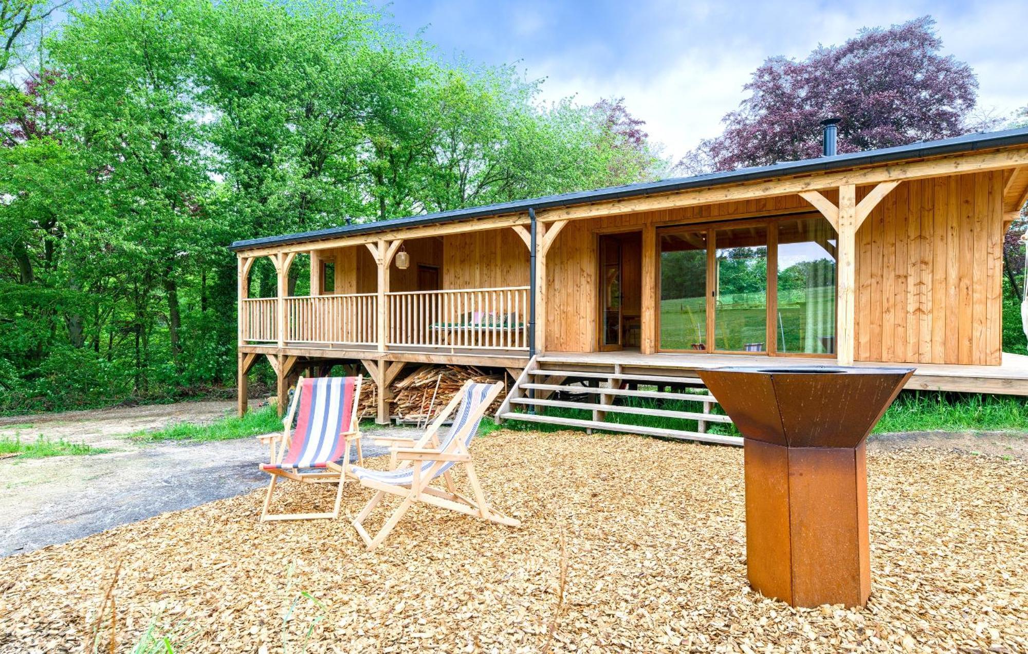 Les Cabanes Champetres - Le Domaine Des Trois Tilleuls Villers-la-Ville 外观 照片