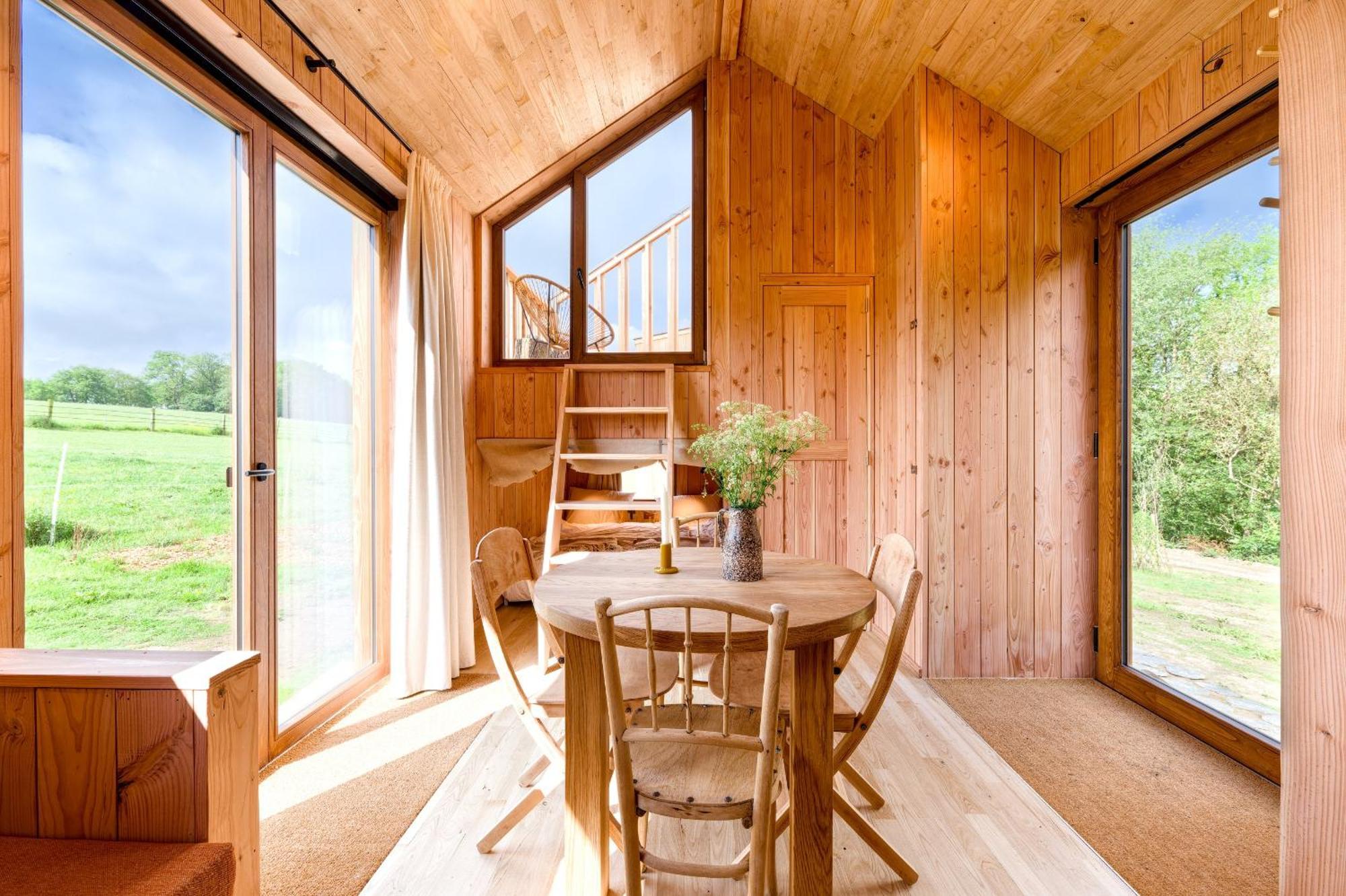 Les Cabanes Champetres - Le Domaine Des Trois Tilleuls Villers-la-Ville 外观 照片