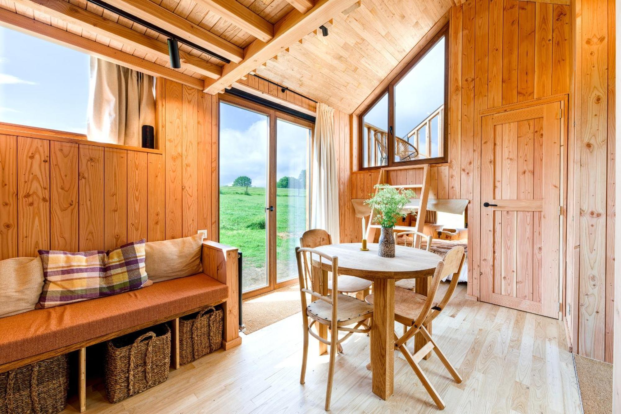 Les Cabanes Champetres - Le Domaine Des Trois Tilleuls Villers-la-Ville 外观 照片