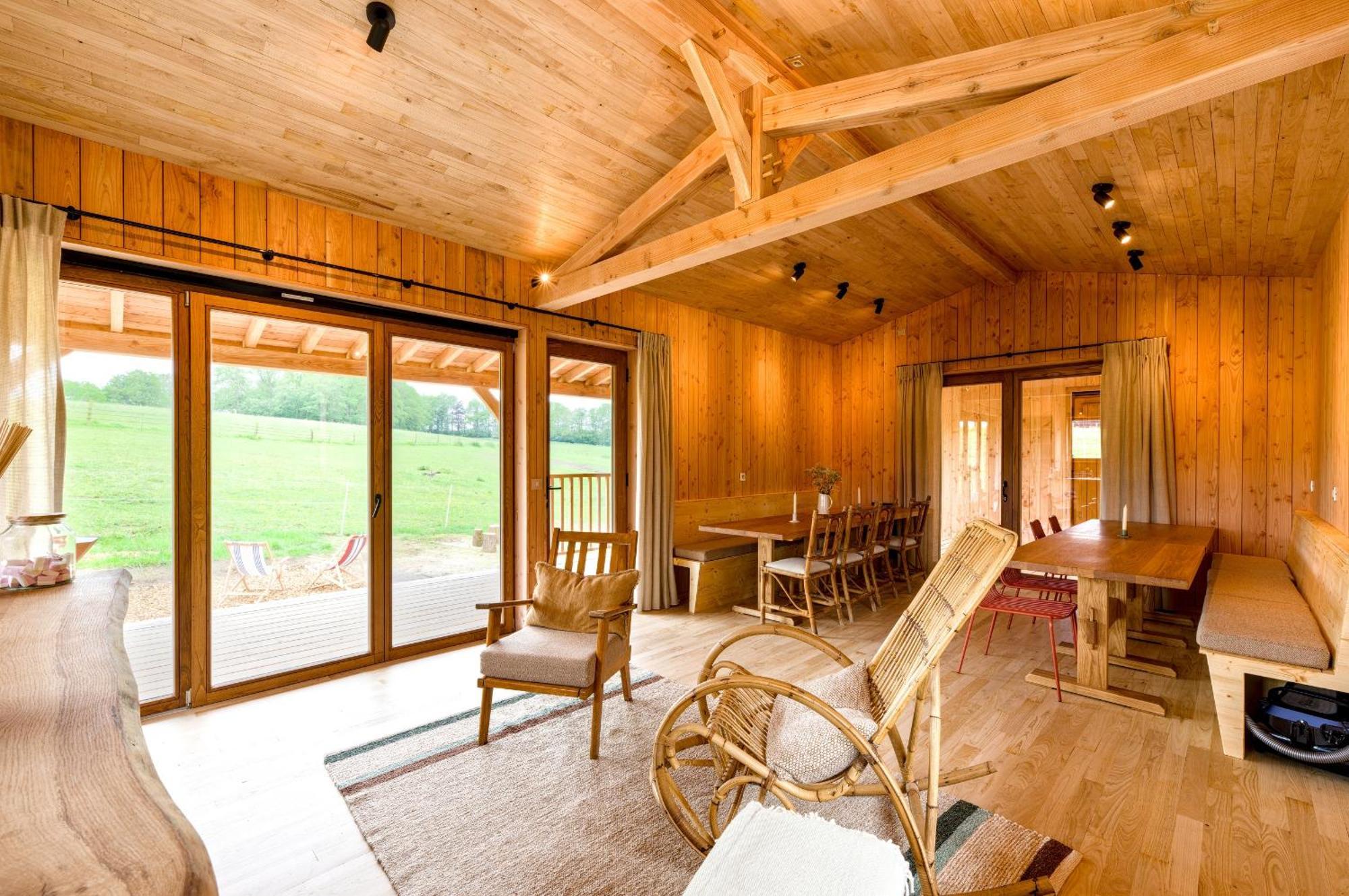 Les Cabanes Champetres - Le Domaine Des Trois Tilleuls Villers-la-Ville 外观 照片